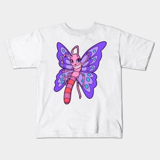 Kawaii butterfly Kids T-Shirt